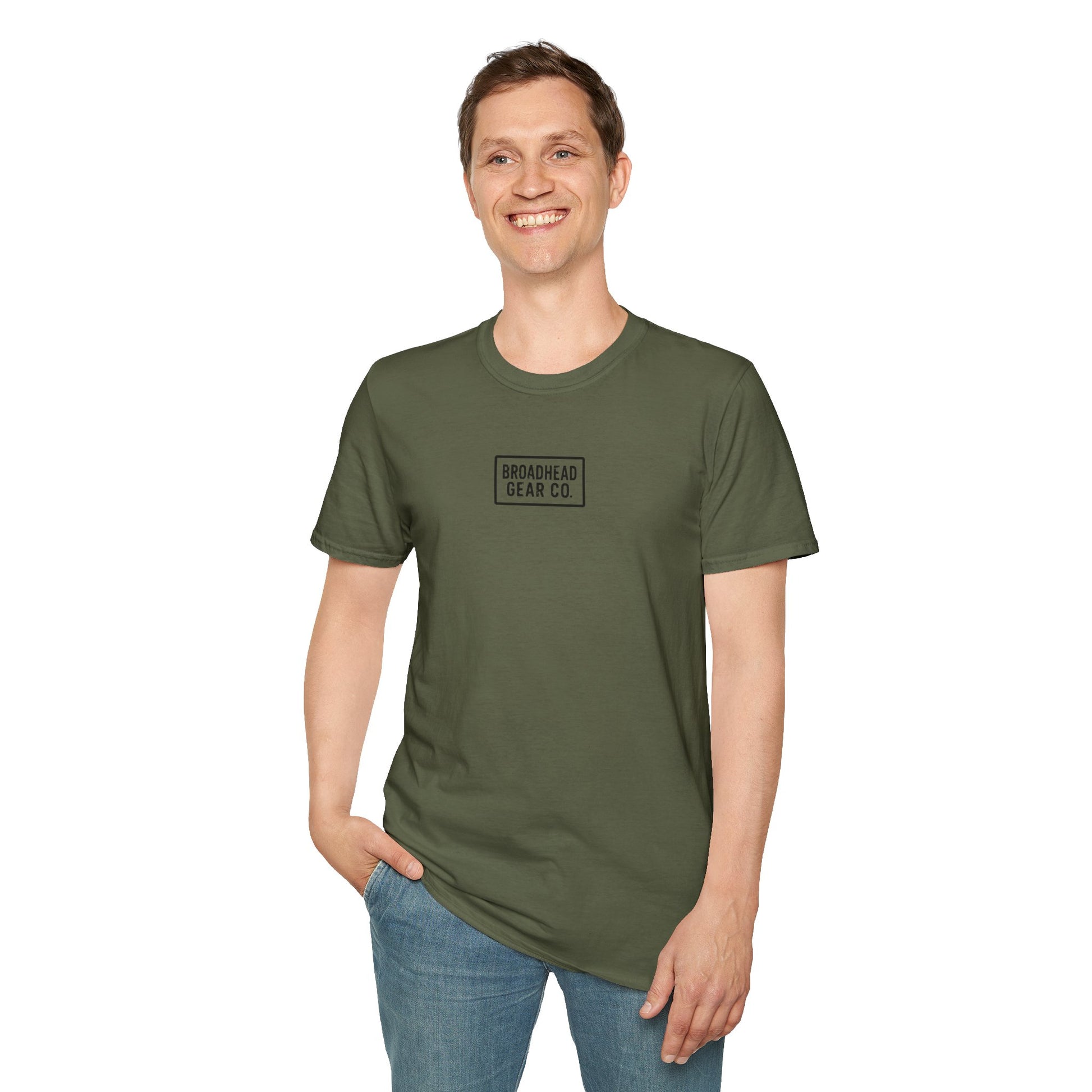 Patch Tee - Broadhead Gear Co Unisex Softstyle T-Shirt