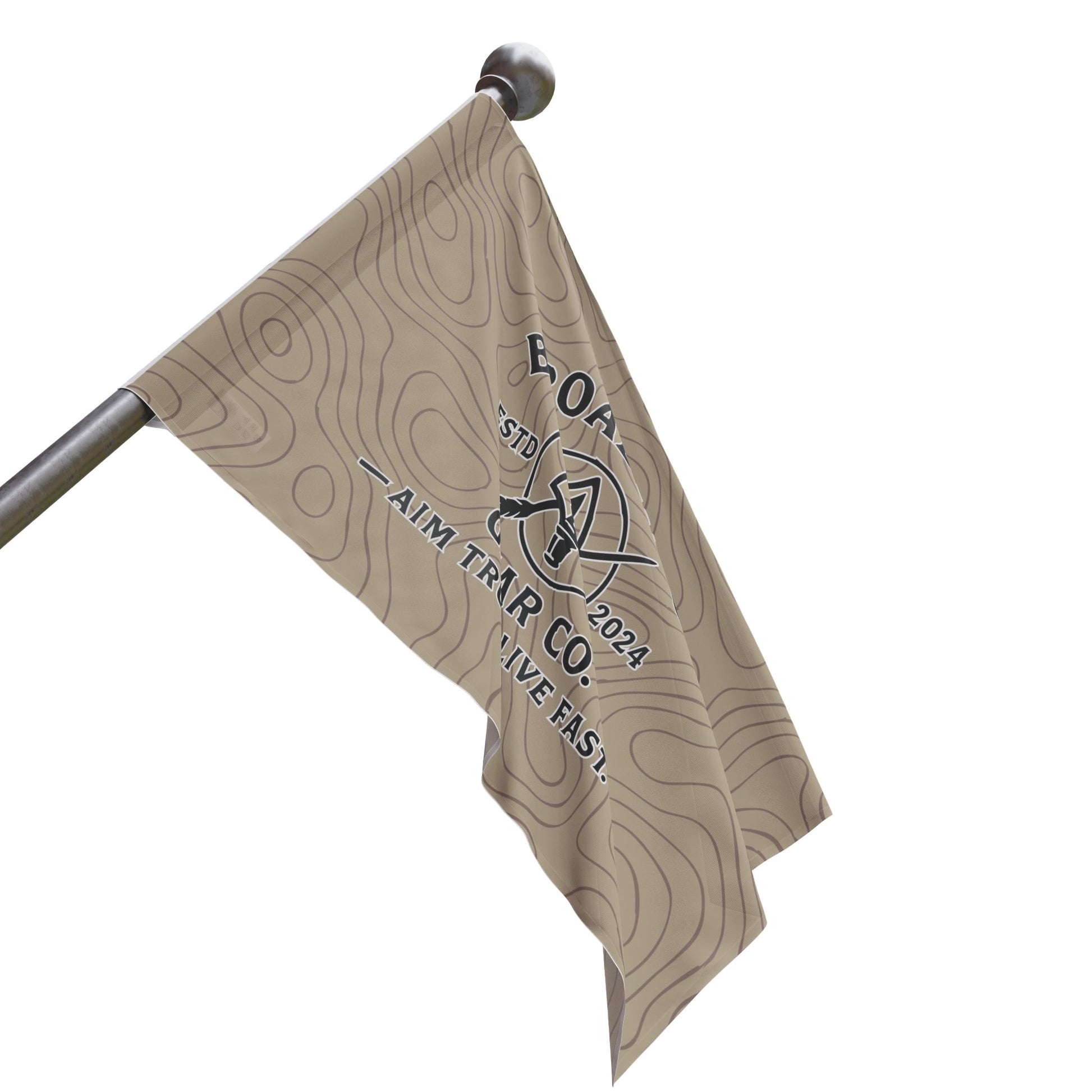 Flag Wall Decor - TOPO Flag Design